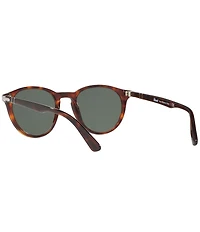 Persol Men's PO3152S Round 52mm Sunglasses
