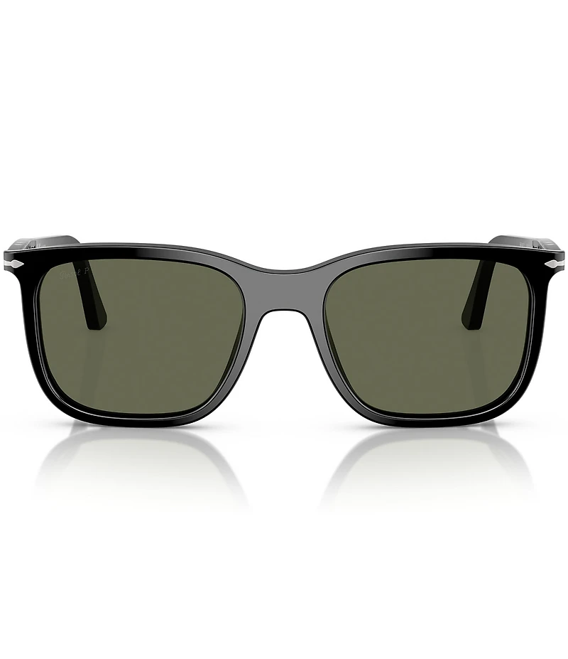 Persol Men's Renzo 56mm Rectangle Polarized Sunglasses