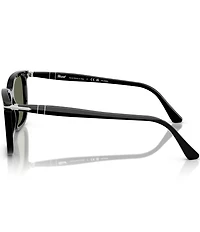 Persol Men's Renzo 56mm Rectangle Polarized Sunglasses