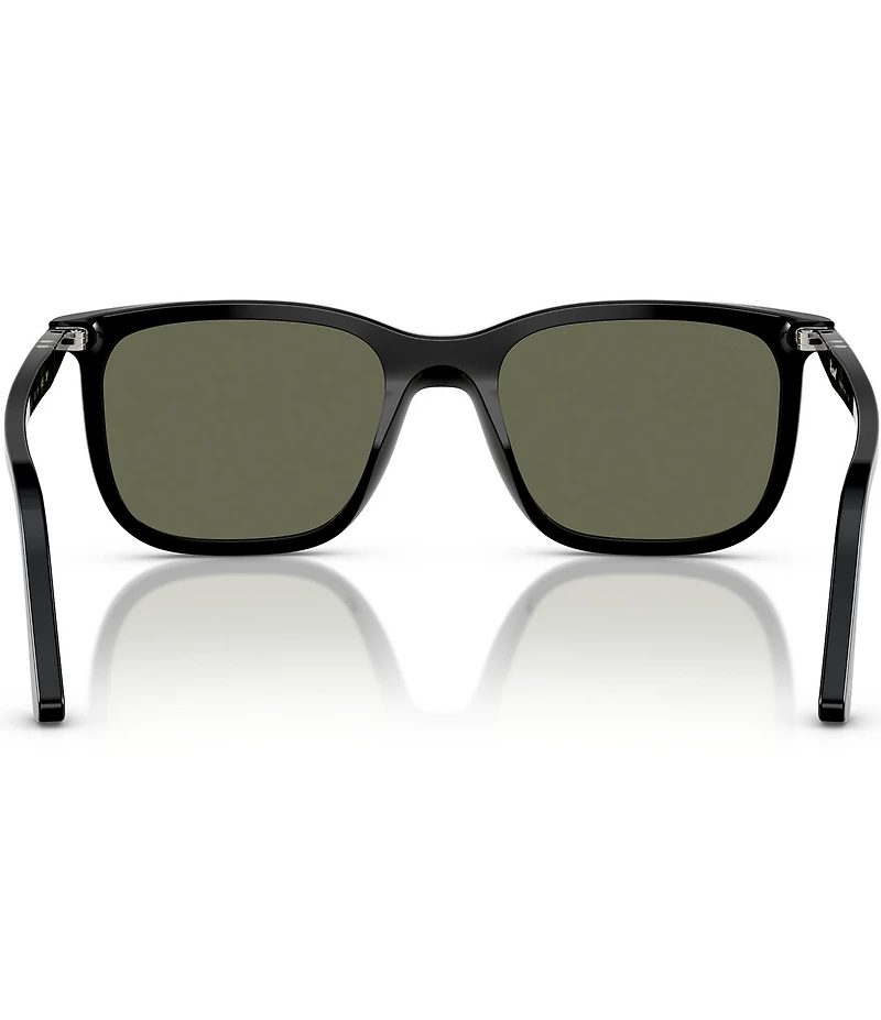 Persol Men's Renzo 56mm Rectangle Polarized Sunglasses