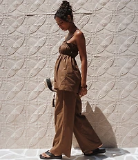 Petal & Pup Ember Strapless Coordinating Tunic Top
