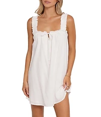 Petal & Pup Hyacinth Square Neck Sleeveless Mini Shift Dress