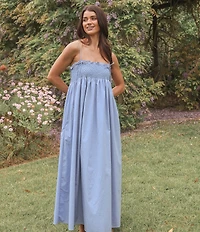 Petal & Pup Josie Square Neck Sleeveless Maxi Dress