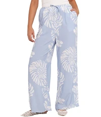 Petal & Pup Sui Shell Print High-Rise Pants