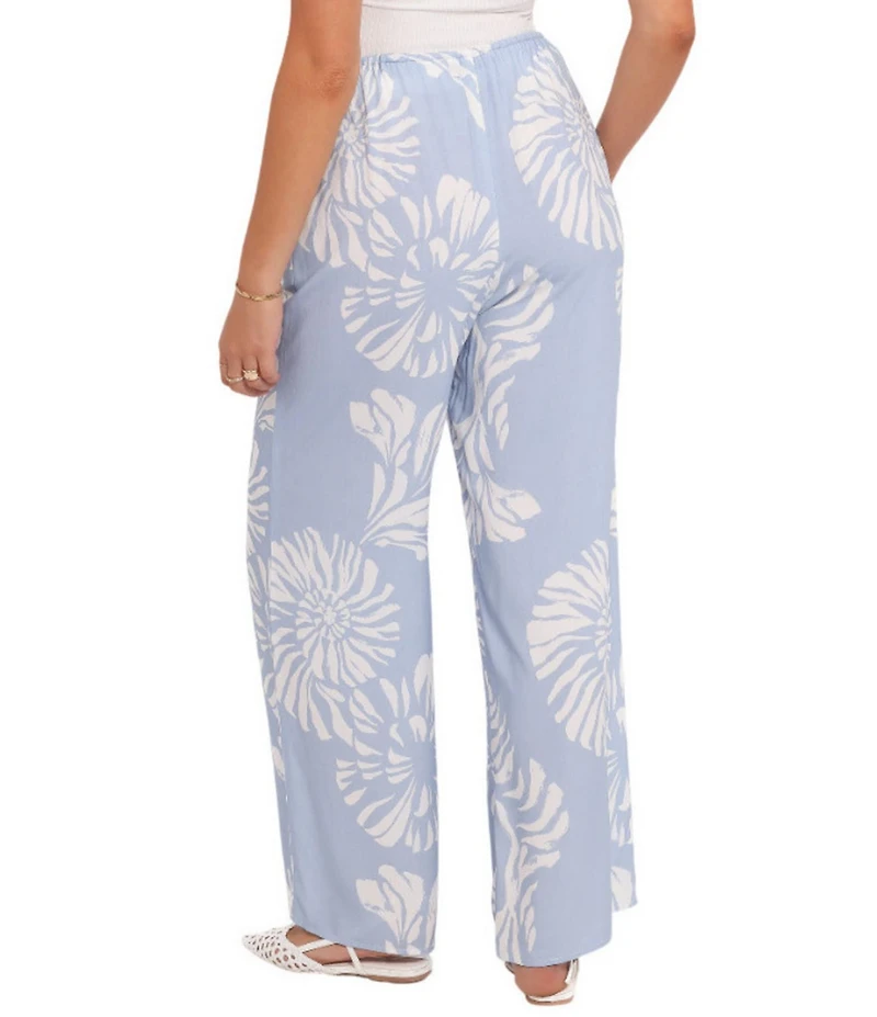 Petal & Pup Sui Shell Print High-Rise Pants
