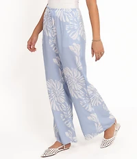 Petal & Pup Sui Shell Print High-Rise Pants