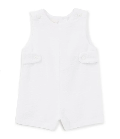 Petit Ami Baby Boys 3-24 Months Seersucker Jon Jon Shortalls