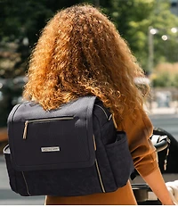Petunia Pickle Bottom Boxy Backpack Deluxe Diaper Bag