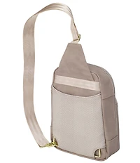 Petunia Pickle Bottom Criss-Cross Sling - Grey Matte Cable Stitch