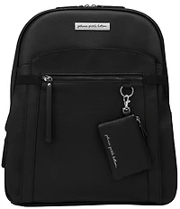 Petunia Pickle Bottom Provisions Backpack 2-in-1 Leather Diaper Bag