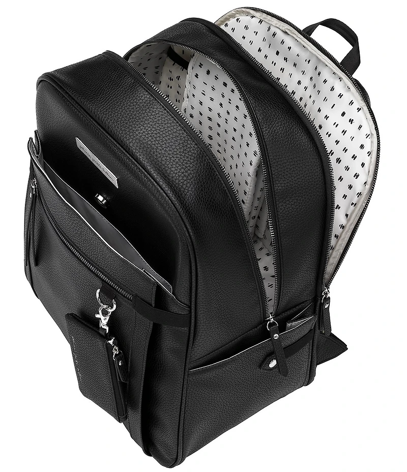 Petunia Pickle Bottom Provisions Backpack 2-in-1 Leather Diaper Bag