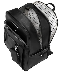 Petunia Pickle Bottom Provisions Backpack 2-in-1 Leather Diaper Bag