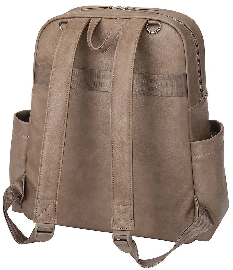 Petunia Pickle Bottom Sync Backpack Leather Diaper Bag