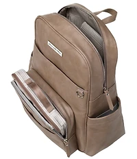 Petunia Pickle Bottom Sync Backpack Leather Diaper Bag