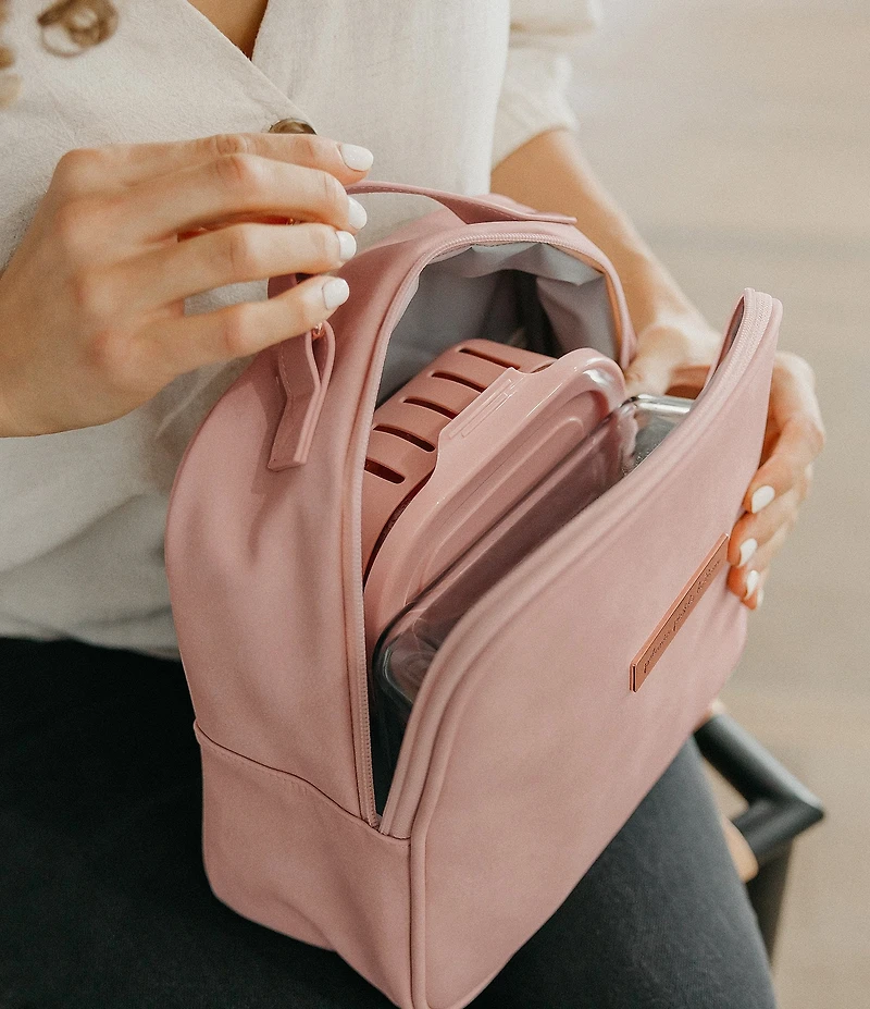 Petunia Pickle Bottom Tandem Bottle & Lunch Tote - Toffee Rose