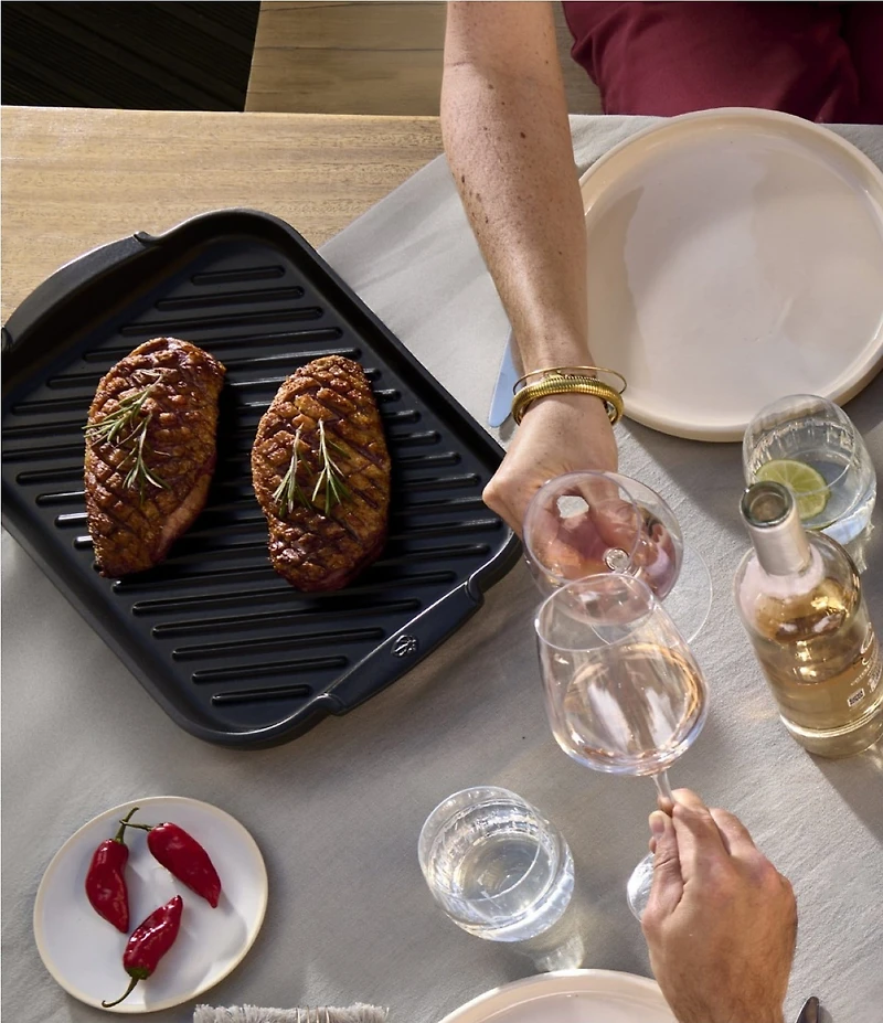 Peugeot BBQ Rectangular Ceramic Meat Grill