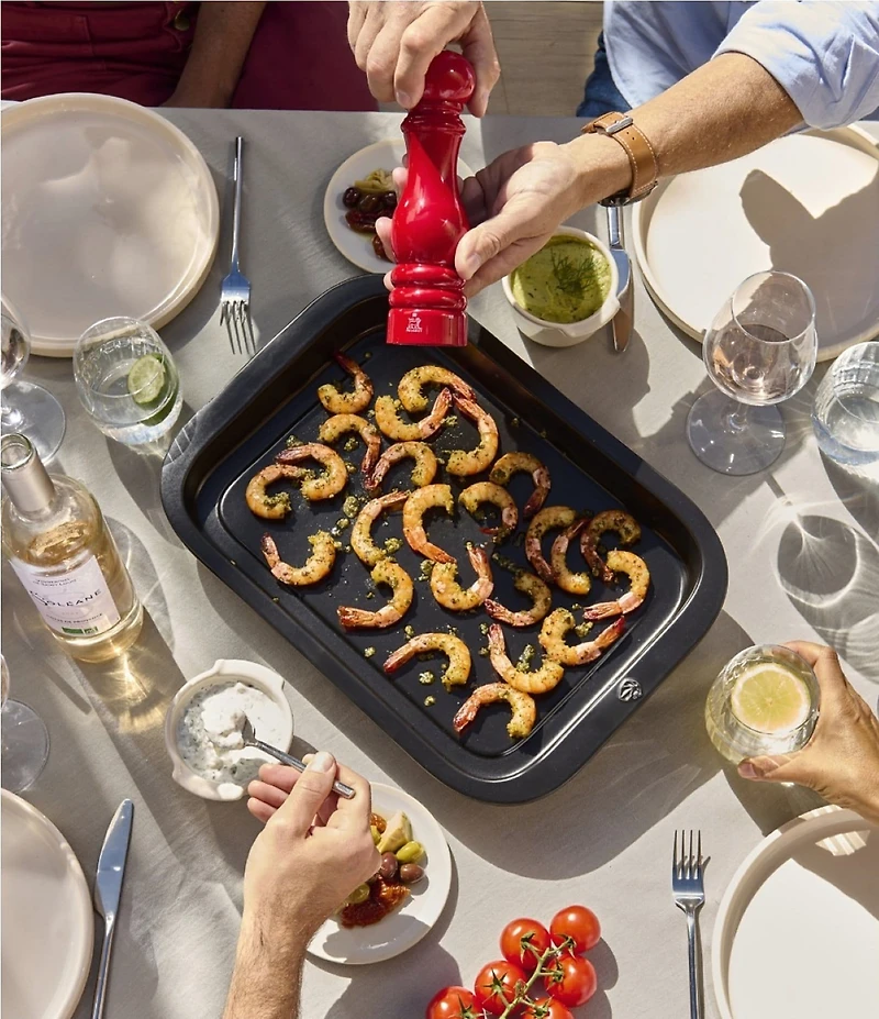 Peugeot BBQ Rectangular Ceramic Placha