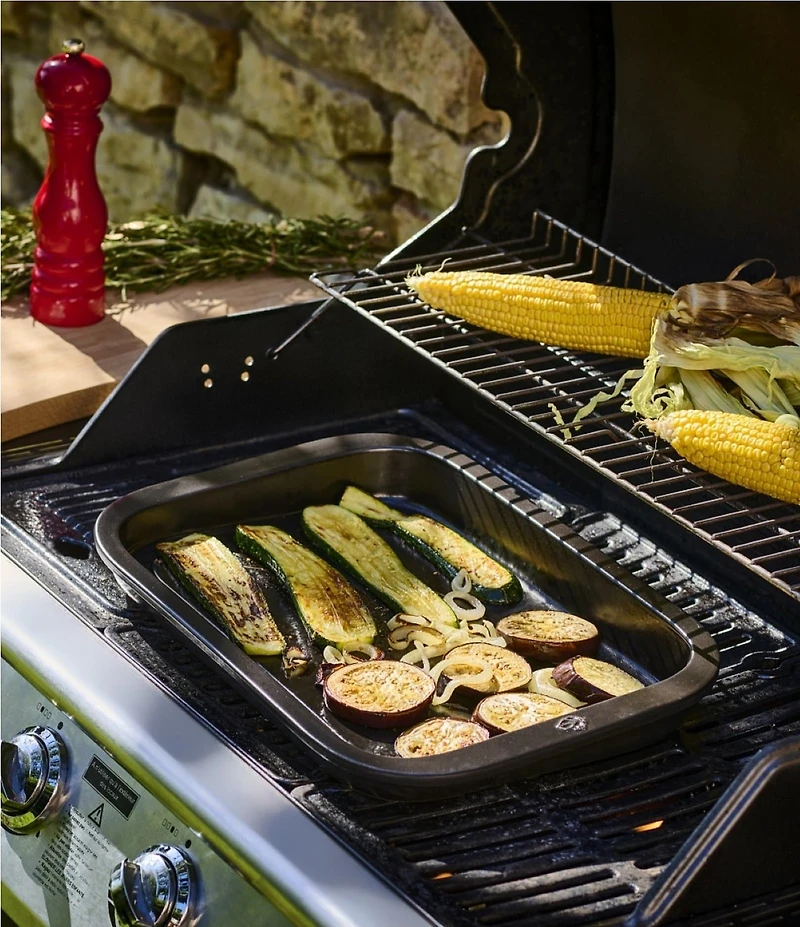 Peugeot BBQ Rectangular Ceramic Placha