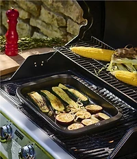 Peugeot BBQ Rectangular Ceramic Placha