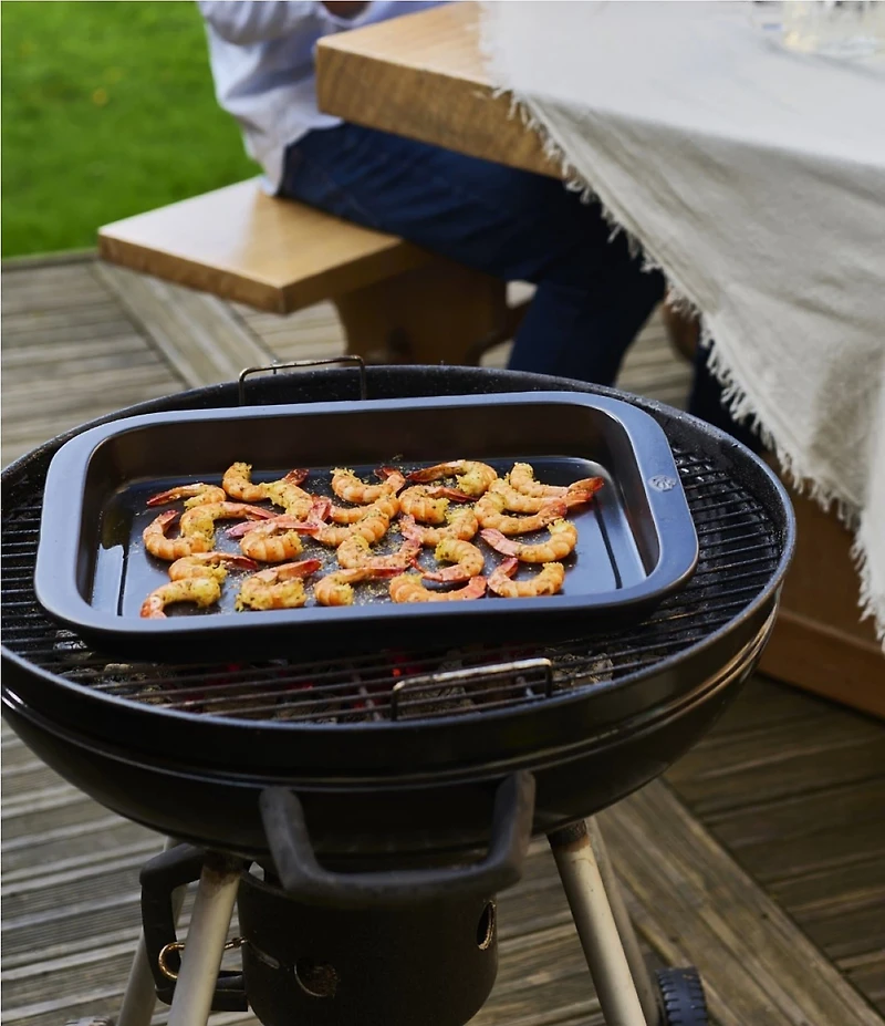 Peugeot BBQ Rectangular Ceramic Placha