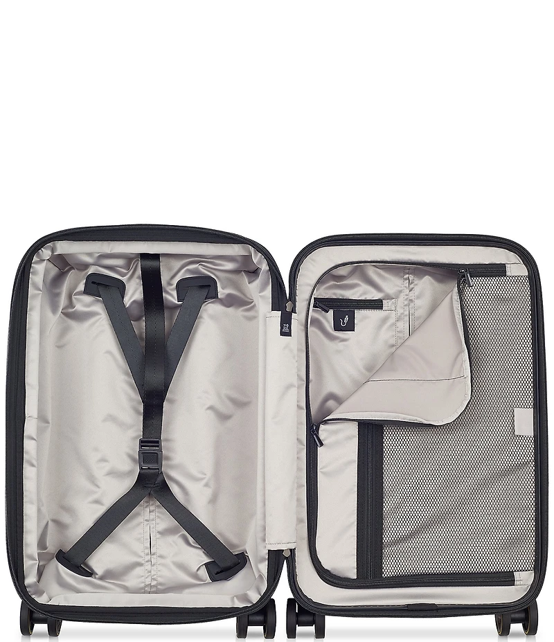Peugeot Voyages Zip Carry-On Expandable Spinner Suitcase