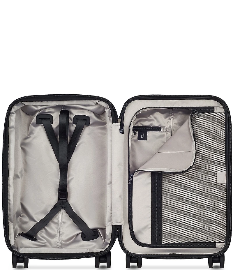 Peugeot Voyages Zip Carry-On Expandable Spinner Suitcase