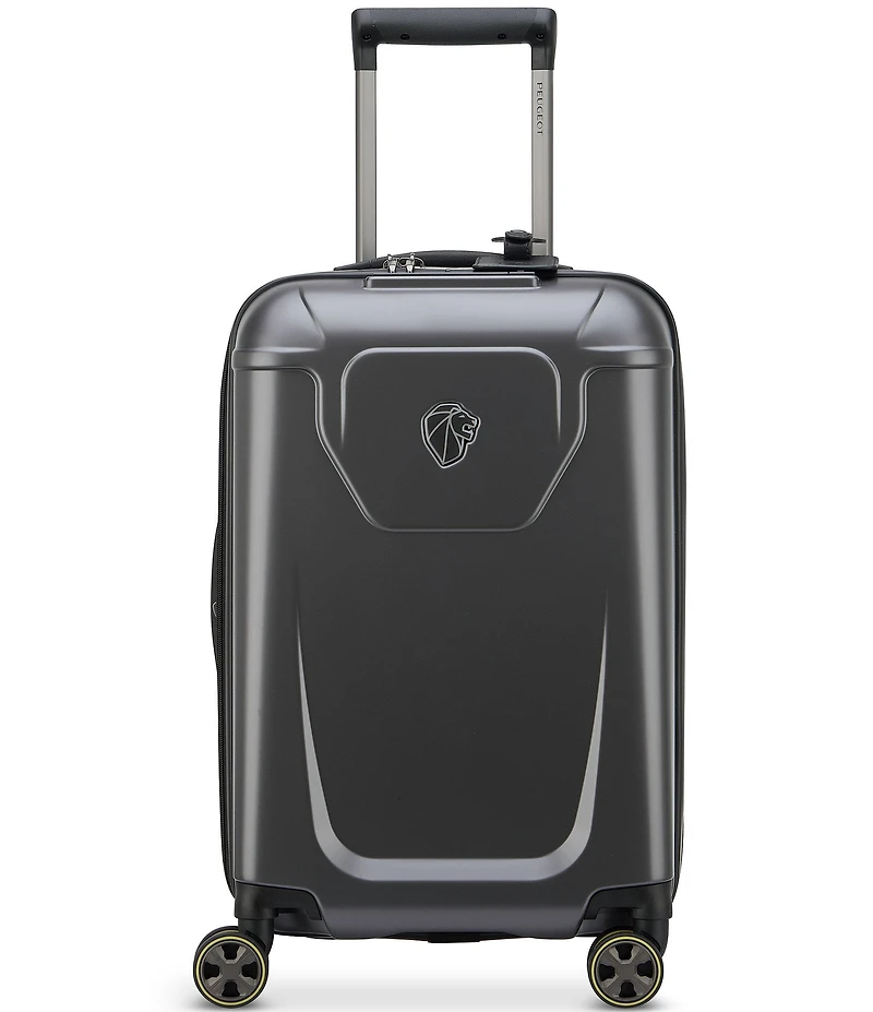 Peugeot Voyages Zip Carry-On Expandable Spinner Suitcase