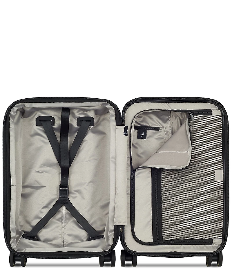 Peugeot Voyages Zip Carry-On Expandable Spinner Suitcase