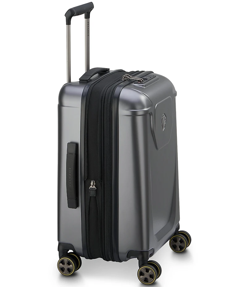Peugeot Voyages Zip Carry-On Expandable Spinner Suitcase
