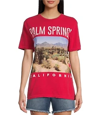Philcos Palm Springs Crewneck Short Sleeve T-Shirt