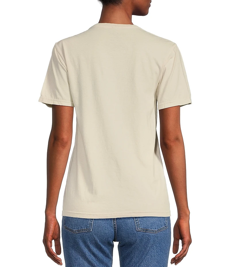 Philcos Short Sleeve Cambridge Floral Graphic T-Shirt