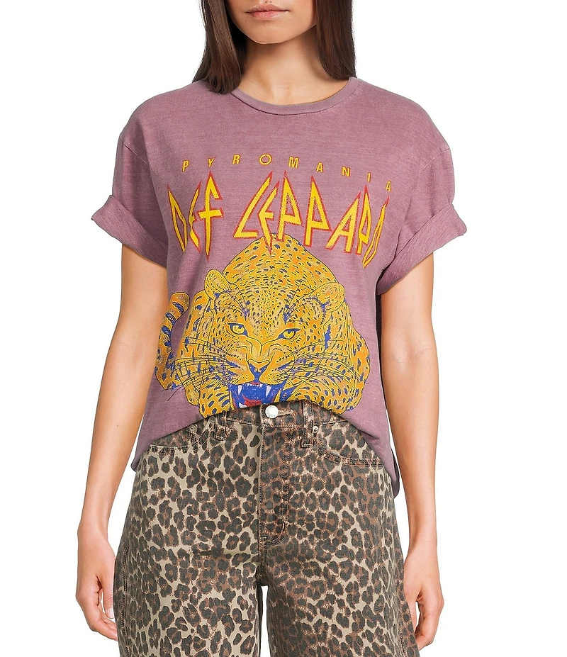 Philcos Short Sleeve Def Leppard T-Shirt