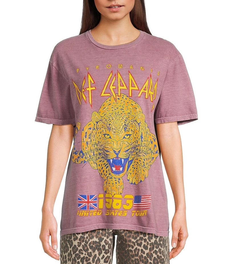 Philcos Short Sleeve Def Leppard T-Shirt
