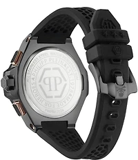 Philipp Plein Men's Chrono Royal Silicone Strap Buckled Watch