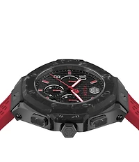 Philipp Plein Men's Chrono Royal Silicone Strap Buckled Watch
