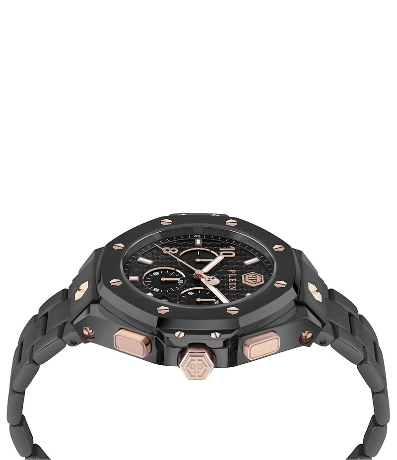 Philipp Plein Men's Chrono Royal Stainless Steel Bracelet Watch