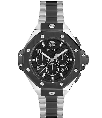 Philipp Plein Men's Chrono Royal Stainless Steel Bracelet Watch