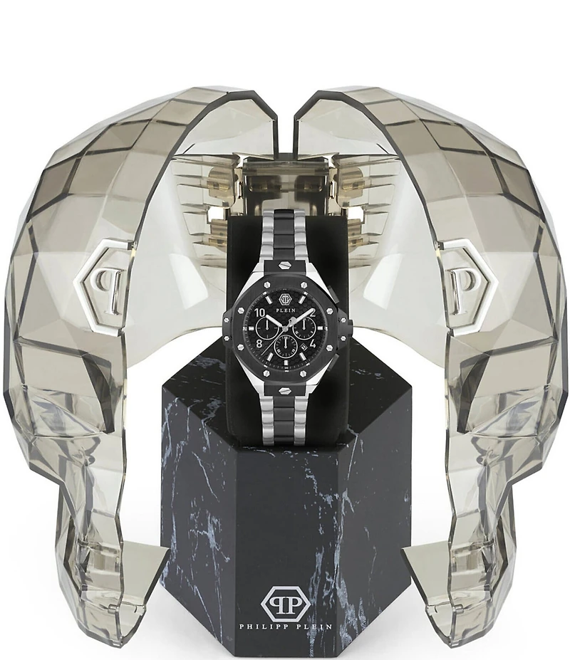 Philipp Plein Men's Chrono Royal Stainless Steel Bracelet Watch