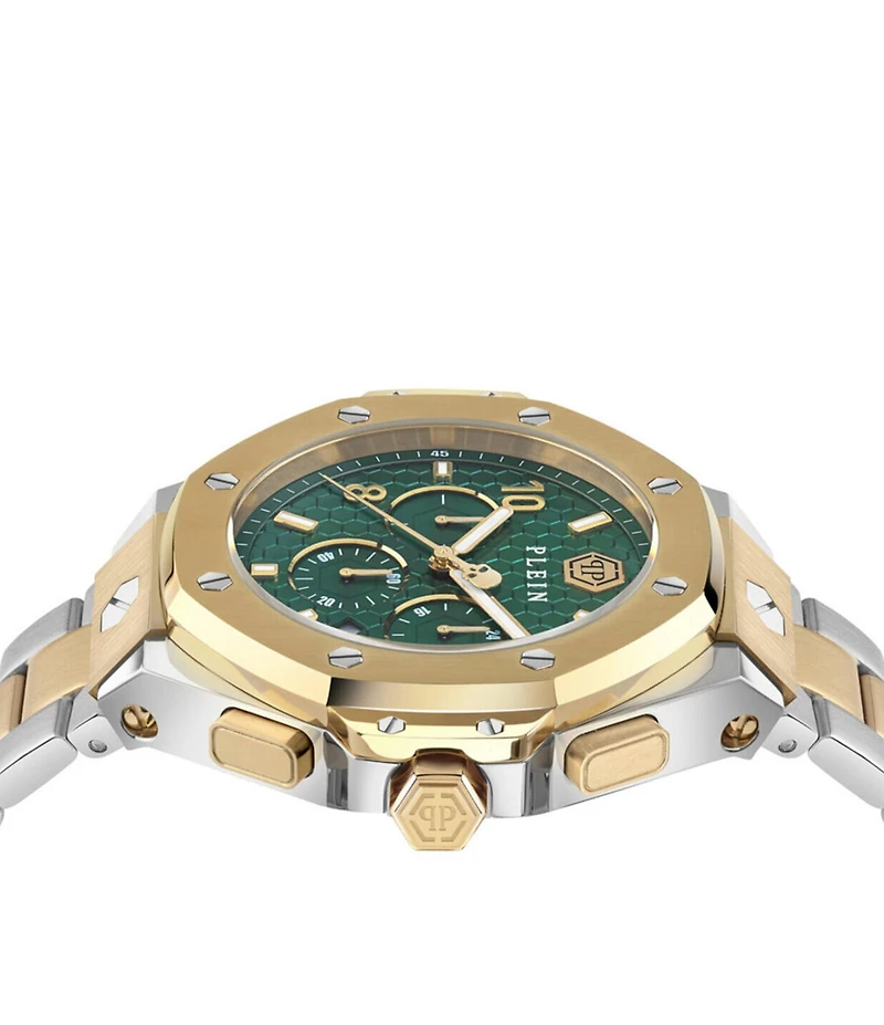 Philipp Plein Men's Chrono Royal Stainless Steel Bracelet Watch