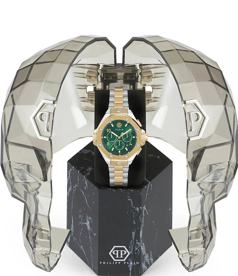 Philipp Plein Men's Chrono Royal Stainless Steel Bracelet Watch