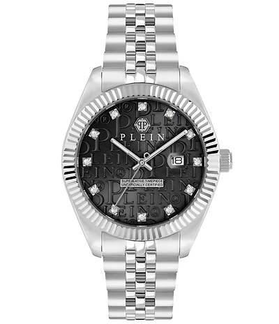 Philipp Plein Men's Date Superlative Mechanical Automatic Stainless Steel Bracelet Watch