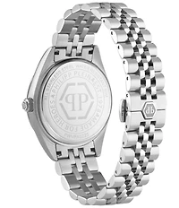 Philipp Plein Men's Date Superlative Mechanical Automatic Stainless Steel Bracelet Watch