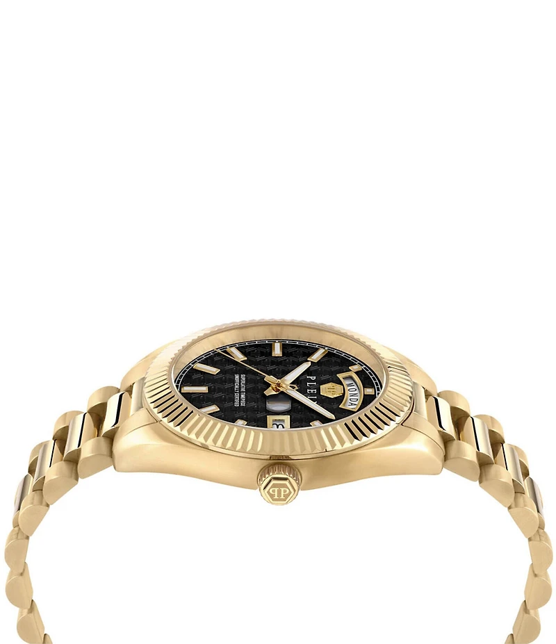 Philipp Plein Men's Date Superlative Quartz Automatic Stainless Steel Bracelet Watch