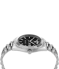 Philipp Plein Men's Date Superlative Quartz Automatic Stainless Steel Bracelet Watch