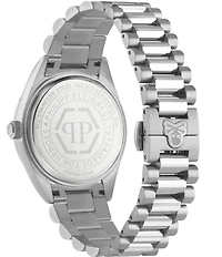 Philipp Plein Men's Date Superlative Quartz Automatic Stainless Steel Bracelet Watch