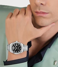 Philipp Plein Men's Date Superlative Quartz Automatic Stainless Steel Bracelet Watch