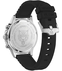 Philipp Plein Men's Glam Chronograph Metal Silicone Strap Watch