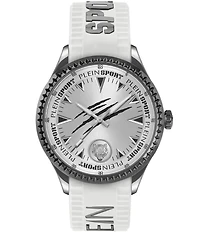 Philipp Plein Men's Lineman Analog Silicone Strap 45mm Watch