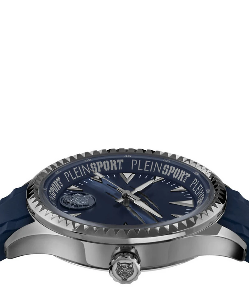 Philipp Plein Men's Lineman Analog Silicone Strap 45mm Watch
