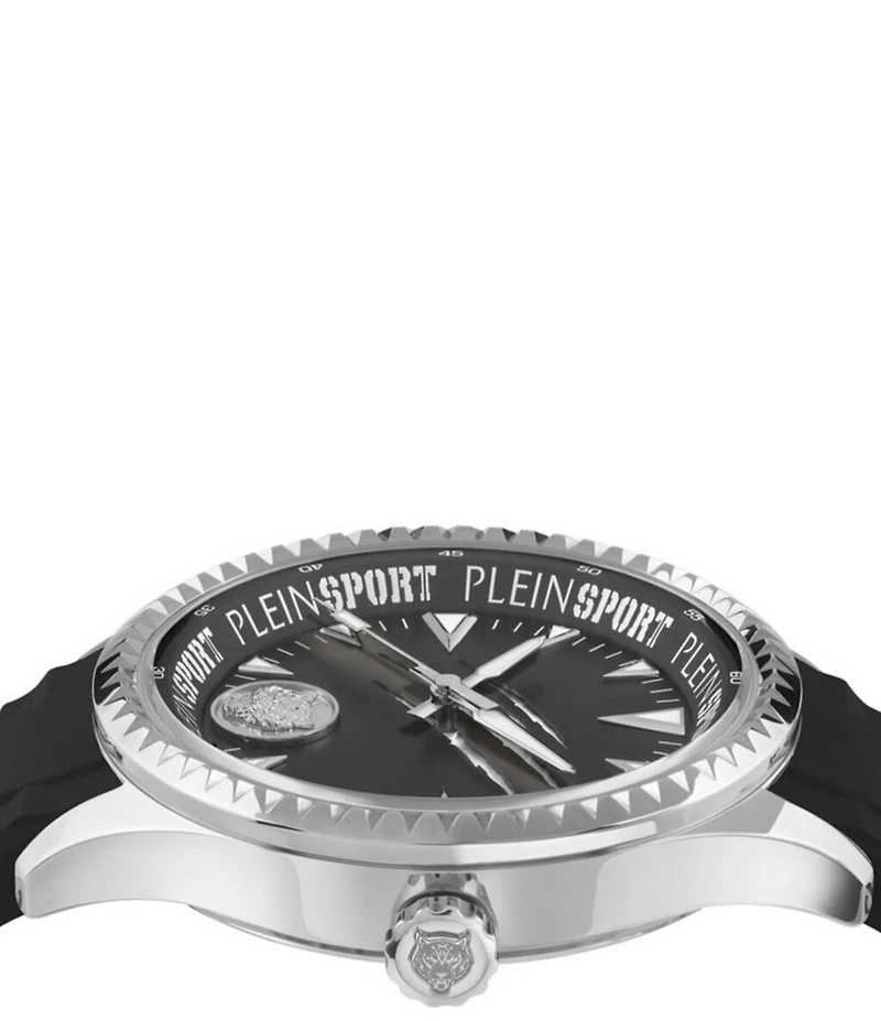 Philipp Plein Men's Lineman Analog Silicone Strap 45mm Watch